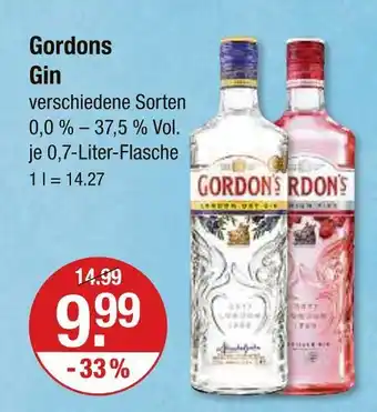 V Markt Gordons gin Angebot