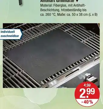 V Markt Antihaft grillmatte Angebot