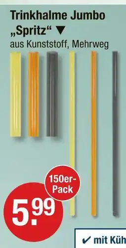 V Markt Trinkhalme jumbo spritz Angebot