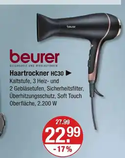 V Markt Beurer haartrockner hc30 Angebot