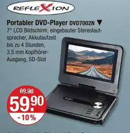 V Markt Reflexion portabler dvd-player Angebot