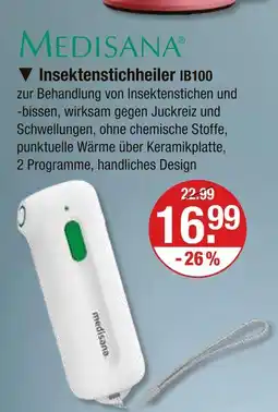 V Markt Medisana insektenstichheiler ib100 Angebot