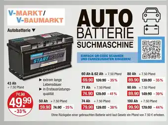 V Markt V-markt / v-baumarkt start power Angebot