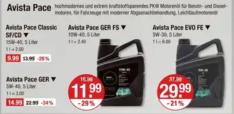 V Markt Avista pace avista pace classic sf/cd Angebot