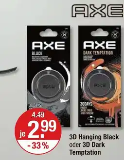 V Markt Axe 3d hanging black Angebot