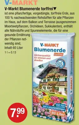 V Markt V-markt blumenerde torffrei Angebot