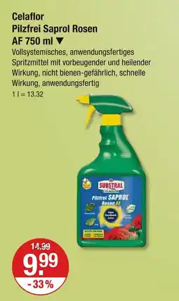 V Markt Celaflor pilzfrei saprol rosen af 750 ml Angebot