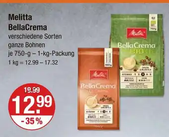 V Markt Melitta bellacrema Angebot
