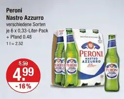 V Markt Peroni nastro azzurro Angebot