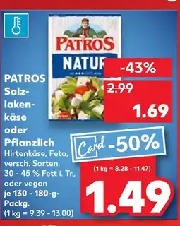 Kaufland Patros salzlakenkäse Angebot