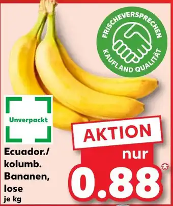 Kaufland Kaufland ecuador./kolumb. bananen, lose Angebot