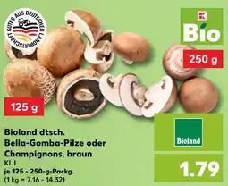 Kaufland Bioland bella-gomba-pilze Angebot