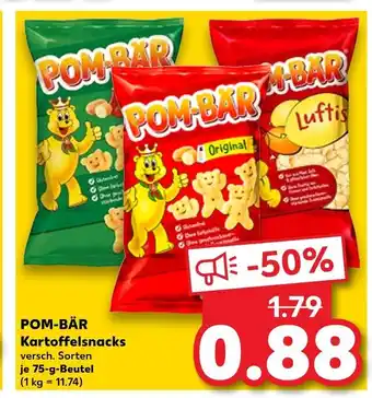 Kaufland Pom-bär kartoffelsnacks Angebot