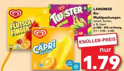 Kaufland Langnese flutsch finger Angebot