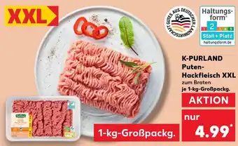 Kaufland K-purland puten-hackfleisch xxl Angebot