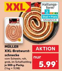 Kaufland Müller xxl-bratwurstschnecke Angebot