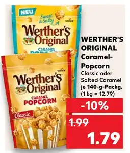 Kaufland Werther's original caramel-popcorn classic Angebot