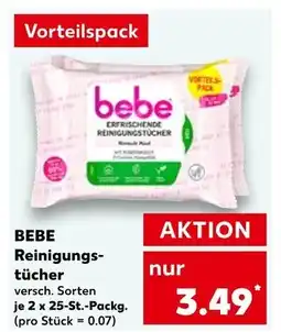 Kaufland Bebe reinigungstücher Angebot