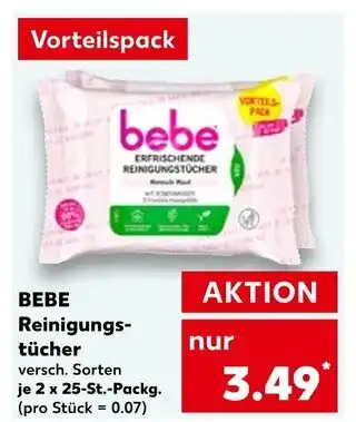 Kaufland Bebe reinigungstücher Angebot