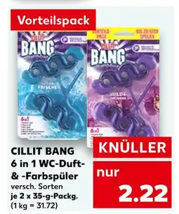 Kaufland Cillit bang 6 in 1 wc-duft- & -farbspüler Angebot