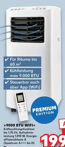 Kaufland Premium edition 9000 btu wifi Angebot