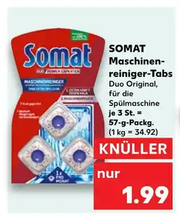 Kaufland Somat maschinenreiniger-tabs Angebot