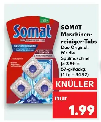 Kaufland Somat maschinenreiniger-tabs Angebot