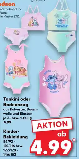 Kaufland Nickelodeon tankini oder badeanzug Angebot