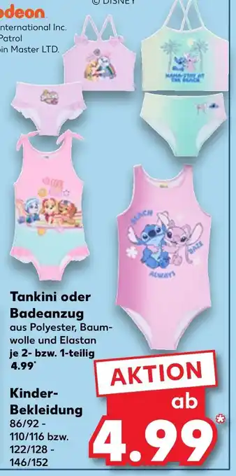 Kaufland Nickelodeon tankini oder badeanzug Angebot