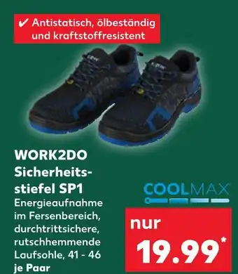 Kaufland Work2do sicherheitsstiefel sp1 Angebot