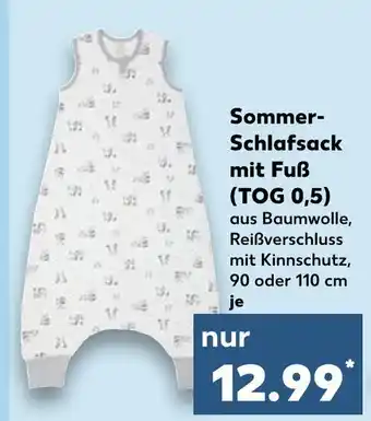 Kaufland Sommer-schlafsack mit fuß (tog 0,5) Angebot
