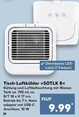 Kaufland Tisch-luftkühler sotlk 8 Angebot