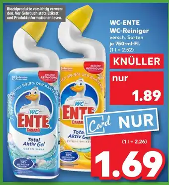 Kaufland Wc-ente wc-reiniger Angebot