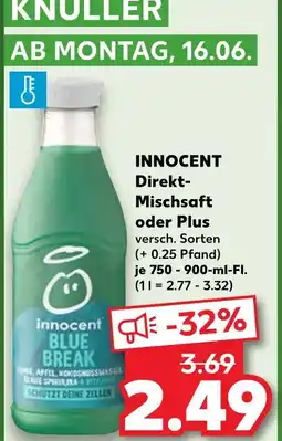 Kaufland Innocent direkt-mischsaft Angebot