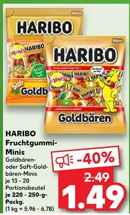 Kaufland Haribo fruchtgummi-minis Angebot