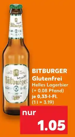 Kaufland Bitburger helles lagerbier Angebot
