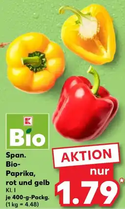 Kaufland Bio paprika Angebot