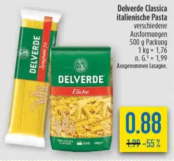 diska Delverde Classica italienische Pasta Angebot