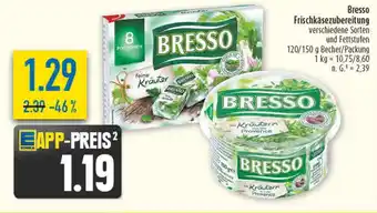 diska Bresso Frischkäsezubereitung Angebot