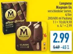 diska Langnese Magnum Eis Angebot