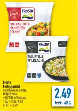 diska FRoSTA Fertiggericht Angebot
