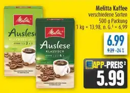 diska Melitta Kaffee Angebot