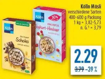 diska Kölln Müsli Angebot