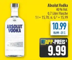 diska Absolut Vodka Angebot