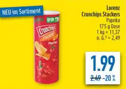 diska Lorenz Crunchips Stackers Paprika Angebot