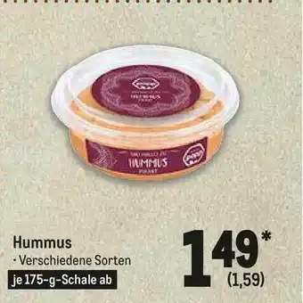 METRO Hummus Angebot