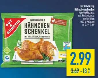 diska Gut & Günstig Hähnchenschenkel Angebot