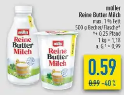 diska müller Reine Butter Milch Angebot