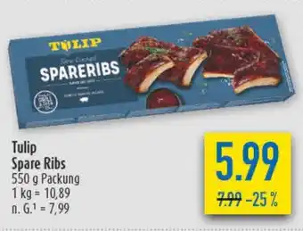 diska Tulip Spare Ribs Angebot