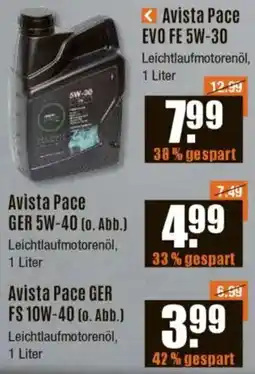 V Baumarkt Avista Pace EVO FE 5W-30 Angebot